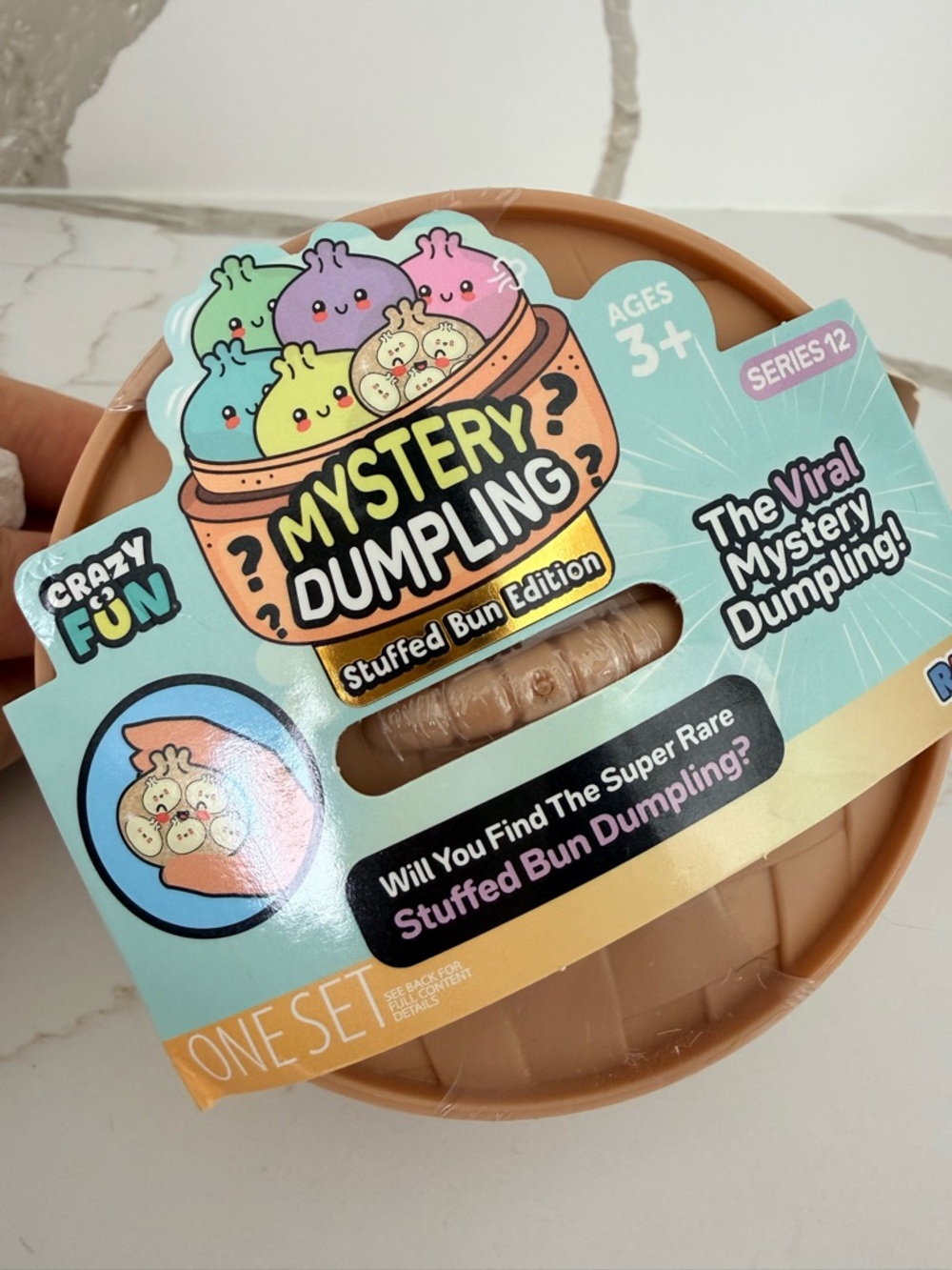 Mystery Dumpling Stuffed Bun Edition - Tan